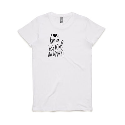 Be a kind human (women's fit) Thumbnail