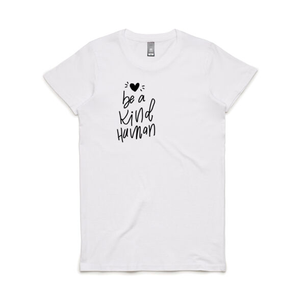 Be a kind human (women's fit) Thumbnail